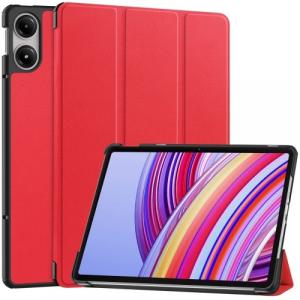 Etui Bizon Case Tab Croc do Xiaomi Redmi Pad Pro 12.1, czerwone