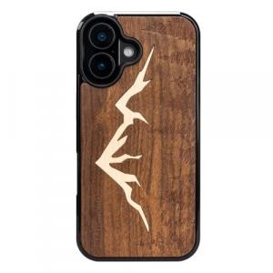 Drewniane etui do iPhone 16, Bewood Góry Imbuia