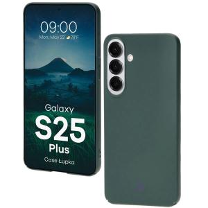 Etui Bizon Case Łupka do Galaxy S25 Plus, zielone