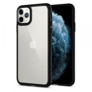 Etui Spigen Ultra Hybrid iPhone 11 Pro Max, przezroczyste / czarne