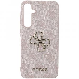 OUTLET: Etui Guess HardCase 4G Big Metal Logo do Galaxy A55, różowe