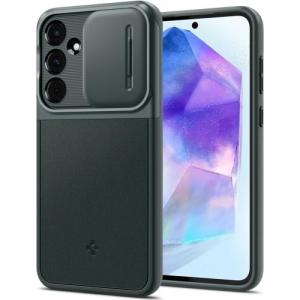 Etui Spigen Optik Armor do Galaxy A55 5G, zielone