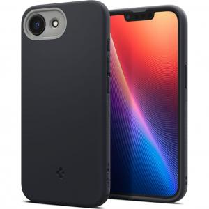 Etui Spigen Nano Pop Mag do MagSafe do iPhone 16e, czarno-szare