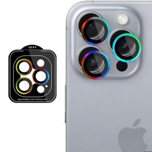 Osłona na aparat 3mk Lens Protection Pro, 1 zestaw dla iPhone 16 Pro Max / 16 Pro, wielokolorowe