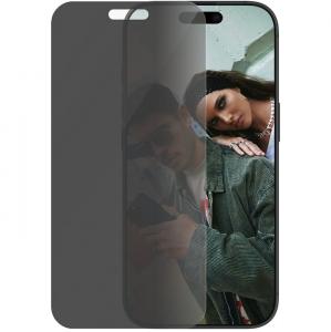 Szkło prywatyzujące z aplikatorem Safe by PanzerGlass Ultra-Wide Fit Privacy + EasyAligner do iPhone 16 Pro