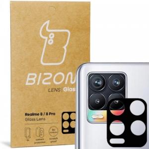 Szkło na aparat Bizon Glass Lens dla Realme 8 / 8 Pro, 2 sztuki