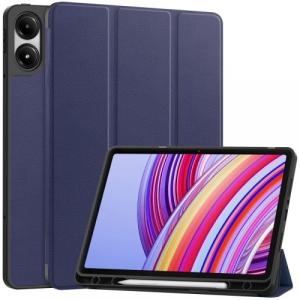 Etui z klapką Bizon Case Tab Lizard do Xiaomi Redmi Pad Pro 12.1, granatowe