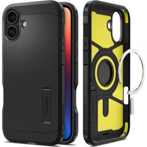 Etui Spigen Tough Armor Mag do MagSafe do iPhone 16, czarne