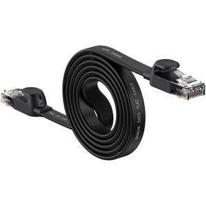 OUTLET: Kabel sieciowy Baseus Speed Six RJ45, 1000Mbps, 1,5m, czarny