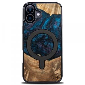 Drewniane etui Bewood Unique Planets - Neptun do MagSafe do iPhone 16