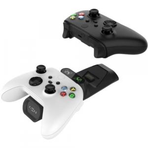 Stacja dokująca Fixed Dual Charging Dock do kontrolerów Xbox Series X / S , Xbox One, Elite, czarna