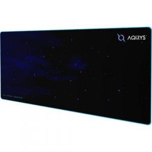 Podkładka gamingowa pod myszkę, AQIRYS PARSEC Extra Large 900 x 400 cm, granatowa, gwieździsta