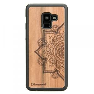 Drewniane etui Bewood na Galaxy A8 2018 MANDALA JABŁOŃ