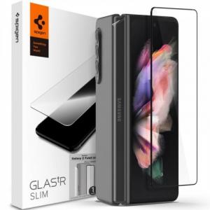 Szkło do etui Spigen Glas.tR Slim FC + Hinge Film Galaxy Z Fold 3 5G, czarne