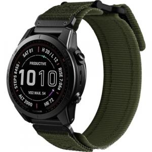 OUTLET: Pasek Tech-Protect Scout Pro, QuickFit 22mm do Garmin Fenix 8 (47 mm) / E / 7 Pro / 7 / 6 Pro / 6, zielony