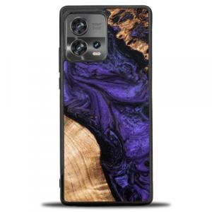 Drewniane etui do Motorola Edge 30 Fusion, Bewood Unique Violet