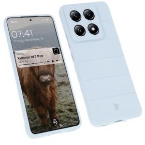 Pancerne etui Bizon Case Tur do Xiaomi 14T Pro, jasnoniebieskie