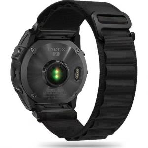 OUTLET: Pasek Tech Protect Nylon Pro, QuickFit 26 mm do Garmin Fenix 8 (51 mm) / 7X Pro / 7X / 6X Pro, czarny