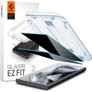 Szkło do etui + Aplikator Spigen Glas.tr Privacy EZ Fit 2-Pack do Galaxy S24 Ultra