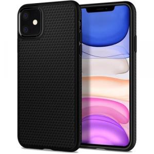 Etui Spigen Liquid Air iPhone 11, matowe czarne