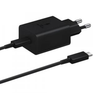 OUTLET: Ładowarka sieciowa Samsung EP-T4510 PD 45W USB-C + kabel 1,8 m, czarna