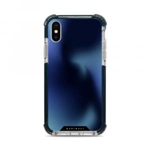 Etui ochronne do iPhone X do MagSafe, Mobiwear Elite Bumper, granatowe