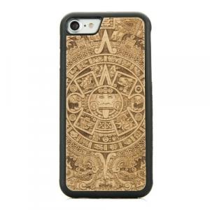 Drewniane etui do iPhone SE 2022 / 2020 / 8 / 7, Bewood Kalendarz Aztecki Aniegre