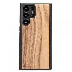 Drewniane etui Bewood Galaxy S22 Ultra Orzech Amerykański