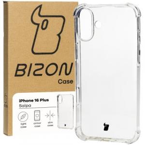 Elastyczne etui Bizon Case Salpa do iPhone 16 Plus, przezroczyste