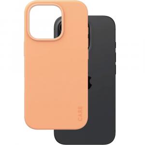 OUTLET: Etui Care by PanzerGlass Fearlessly Fashionable Case do MagSafe do iPhone 16 Pro, brzoskwiniowe