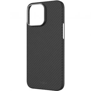 Etui z włókien aramidowych Fixed MagVelar do iPhone 16 Pro Max do MagSafe, czarne