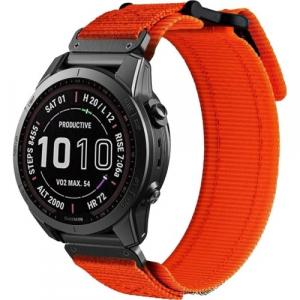 OUTLET: Pasek Tech-Protect Scout Pro, QuickFit 22mm do Garmin Fenix 8 (47 mm) / E / 7 Pro / 7 / 6 Pro / 6, pomarańczowy