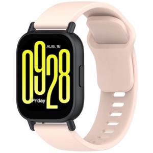 Pasek silikonowy do smartwatcha, Bizon Strap Watch Silicone Pro H, QuickRelease 22 mm, różowy