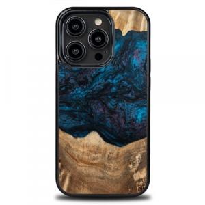 Drewniane etui Bewood iPhone 14 Pro, Neptun