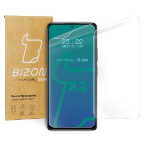 Folia hydrożelowa na ekran Bizon Glass Hydrogel Front Duo do Xiaomi Redmi Note 10 Pro, 2 sztuki