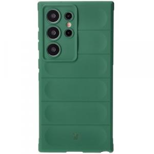 Pancerne etui Bizon Case Tur do Galaxy S24 Ultra, ciemnozielone