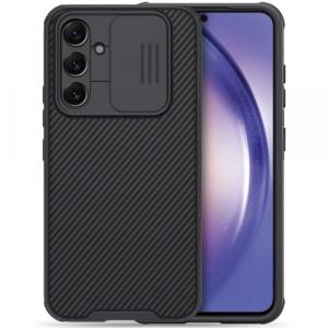 Etui z ochroną aparatu Nillkin CamShield Pro do Galaxy A54 5G, czarne