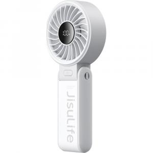 Wiatrak podręczny, biurkowy wentylator, wiatraczek JisuLife Handheld Fan Life7 5000mAh, szary