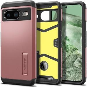 Etui Spigen Tough Armor do Google Pixel 8, różowozłote