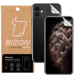 Folia hydrożelowa na tył i przód Bizon Glass Hydrogel, iPhone 11