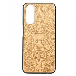 Drewniane etui do Realme 7, Bewood Kalendarz Aztecki Aniegre