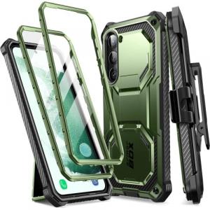 Etui pancerne Supcase i-Blason Armorbox SP+noSP do Galaxy S23 5G, zielone