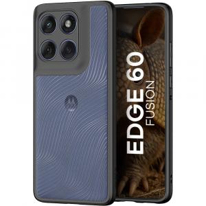Etui Dux Ducis AIMO do Motorola Edge 60 Fusion, czarno-przezroczyste