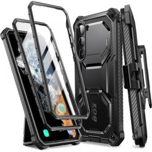 Etui pancerne Supcase i-Blason Armorbox SP+noSP do Galaxy S23 5G, czarne