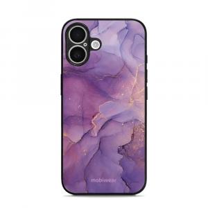 Etui ochronne do iPhone 16, Mobiwear Glossy Case, fioletowe