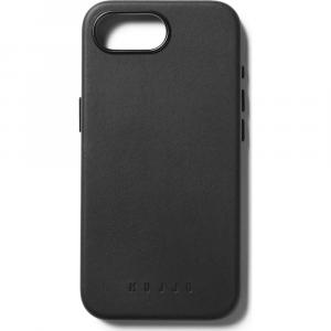 Etui Mujjo Full Leather Case do MagSafe do iPhone 16e, czarne