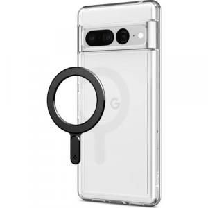 Ring Spigen OneTap MagSafe Magnetic Plate dla etui bez MagSafe, czarny