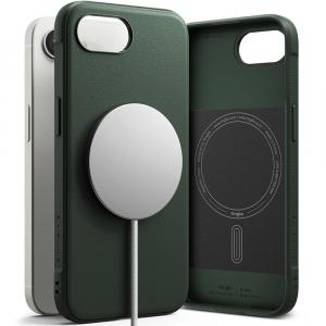 Etui Ringke Onyx Magnetic do iPhone 16e, ciemnozielone