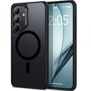 Etui ESR Classic Hybrid Halolock do Galaxy S25 Plus do MagSafe, półprzezroczysto-czarne