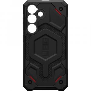Etui pancerne Urban Armor Gear Monarch Pro Kevlar Magnet do Galaxy S25, czarne z kevlarem